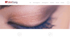 Desktop Screenshot of blickfang-media.com